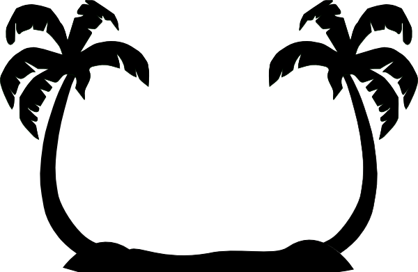 Image Of Palm Tree Clipart Free Clip Art Clipartoons - Palm Tree Cartoon (600x391)