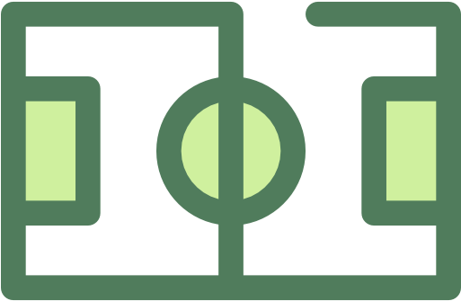 Football Field Free Icon - Sports (512x512)