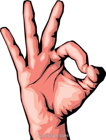 Hand Giving The O - Sinal De Ok Com As Mãos (366x480)