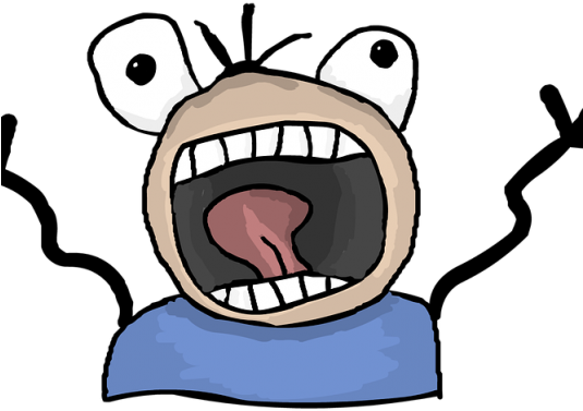 Overcoming Your Panic Attacks And Other Fears - Panic Attack Cartoon (534x462)