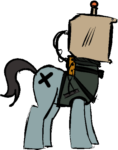 Kernel Panic By Jackleapp - Mlp Jackleapp (500x536)