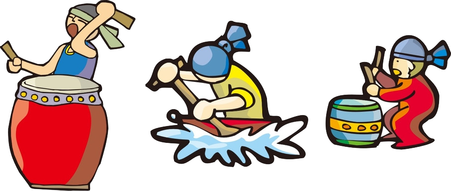 The Boat Race Dragon Boat Festival Clip Art - 端午 節 素材 (907x385)