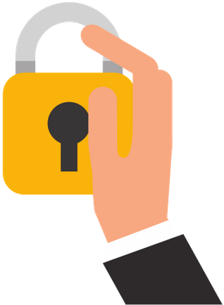 Business Security Concept Flat Icons - Business Security Concept Flat Icons (500x550)