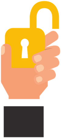 Business Security Concept Flat Icons - Illustration (459x550)