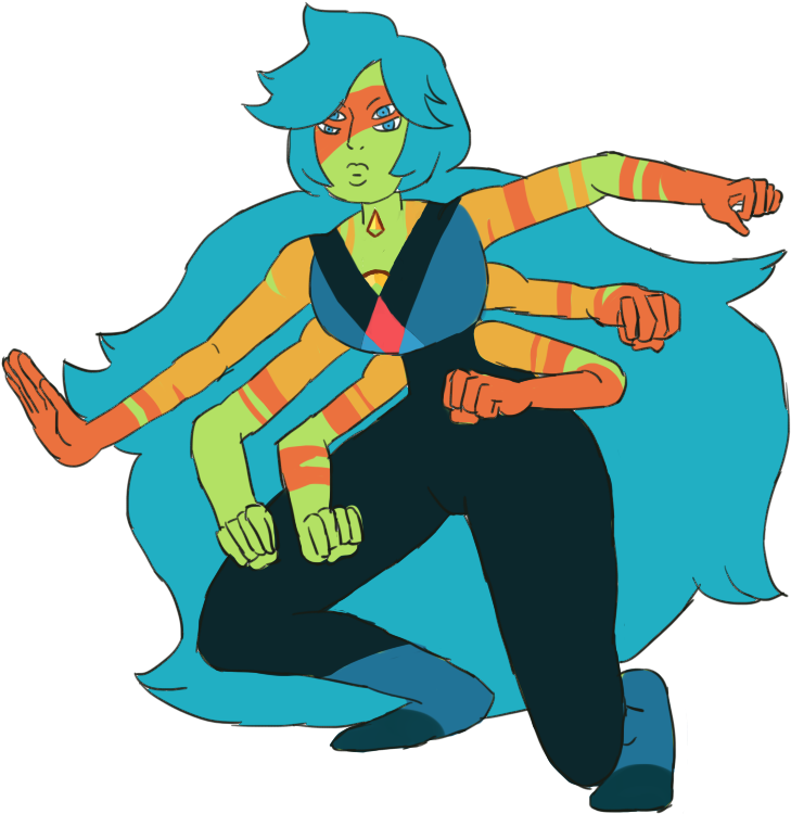 Steven Universe Characters, Squad, Fandoms, Cartoons, - Alexandrite (782x813)