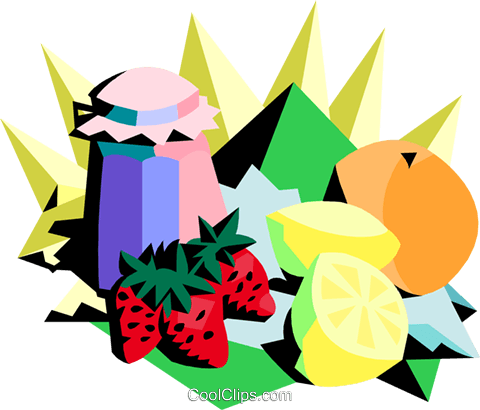 Food And Dining Royalty Free Vector Clip Art Illustration - Food And Dining Royalty Free Vector Clip Art Illustration (480x410)