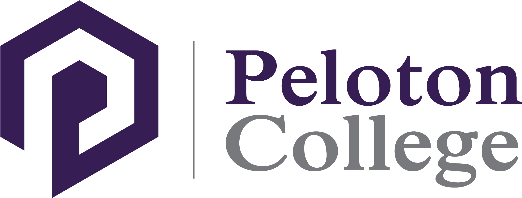 Career College Vocational Technical School Peloton - Peloton College Logo (2123x817)