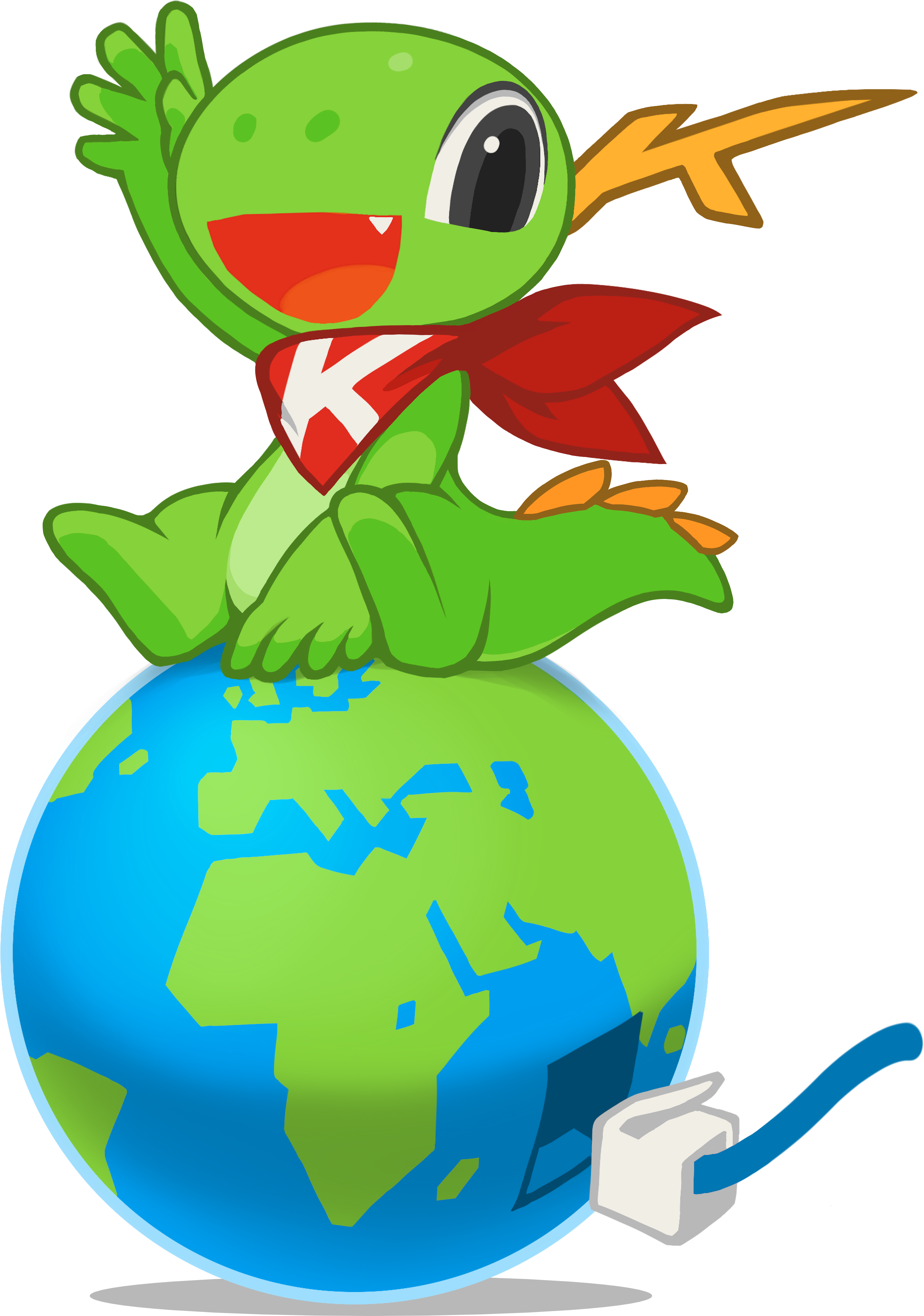 Football Mascot Cliparts 3, Buy Clip Art - Internet Mascot (3497x4947)