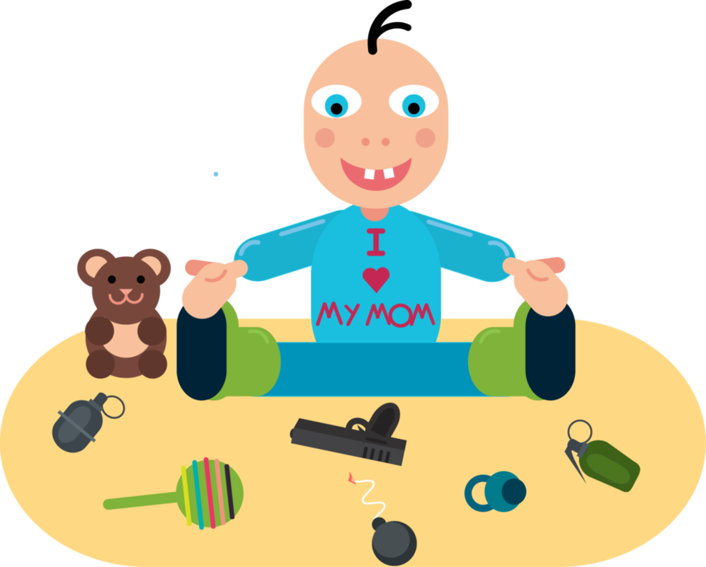 Dangerous Child Illustration By Ludovica21 - Cartoon (997x801)