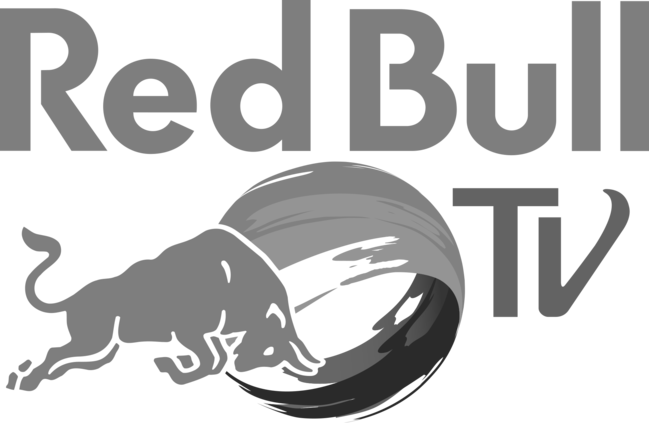 Red Bull Clipart Black And White - Red Bull Tv (649x423)