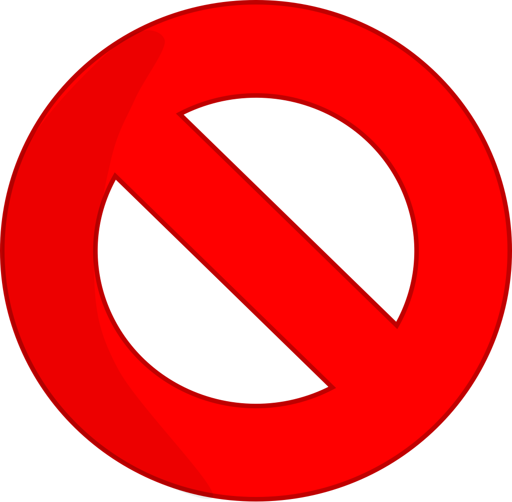 Error Sign Body Asset - Cancel Flat Icon Png (1016x996)
