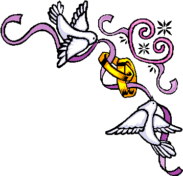 Wedding Bells - Wedding Rings Clip Art (364x345)