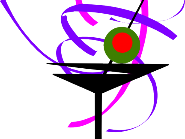Cocktail Glass Clipart - Cocktail Glass (640x480)