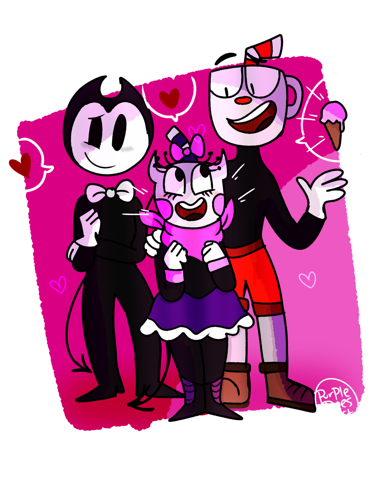 So I Can Now Post This H A H A H A - Bendy And The Ink Machine (1280x1707)