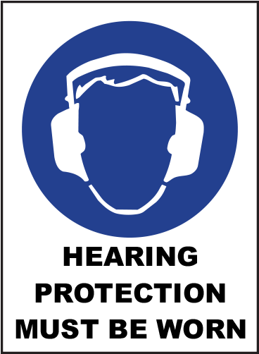 Standard Mandatory Signs - Hearing Protection Sign (800x600)