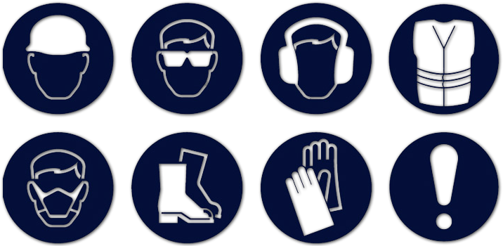The Role As Integral Part Of Our Services For All Projects - Safety Icons (800x349)