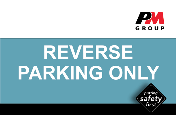 Reverse Parking Only - Compliancesigns Acrylic Parking Allowed Sign 8 X 4 (600x600)