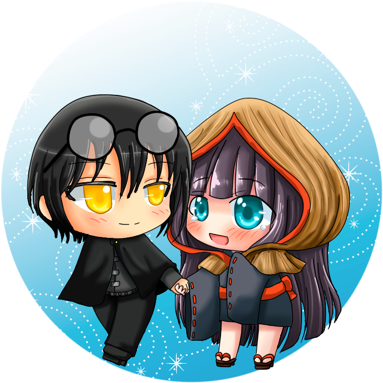 Jero Onna Y Coyume By Ranniwa - Chibi (877x870)