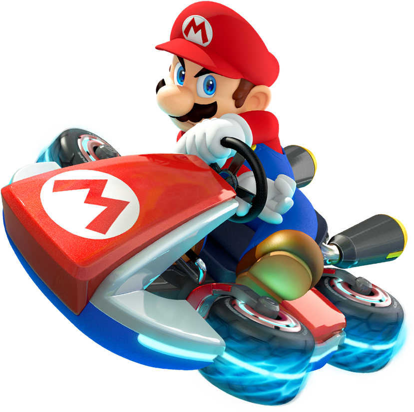 Mario Mario Kart 8 (854x849)
