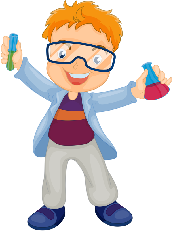 Cientista - Young Scientist Clip Art (601x800)