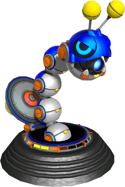 Sonic Generations Sandworm Statue - Sandworm Sonic (400x597)