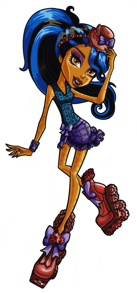 116, Filha De Um Cientista Louco - Monster High Dance Class Robecca (451x960)
