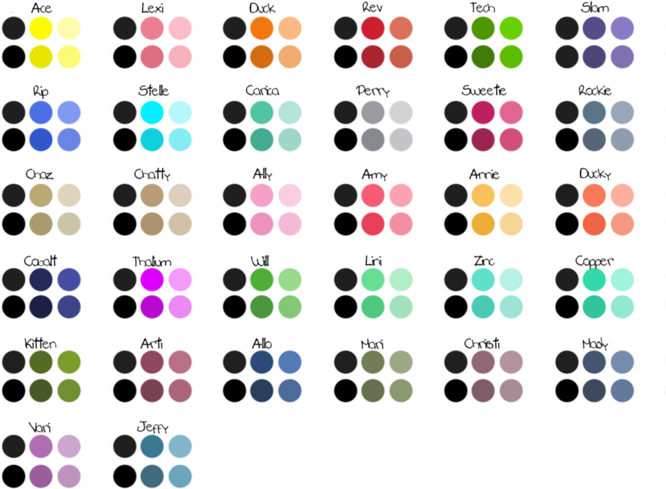 Color Palette Bonus - Loonatics Unleashed (999x799)