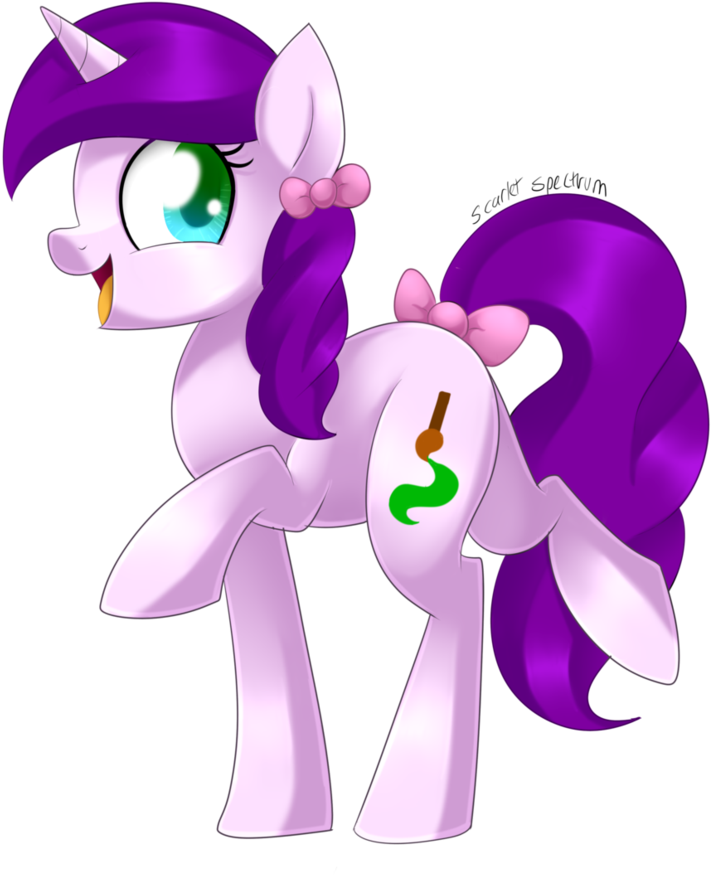 Purple Palette By Scarlet-spectrum - Cartoon (849x941)