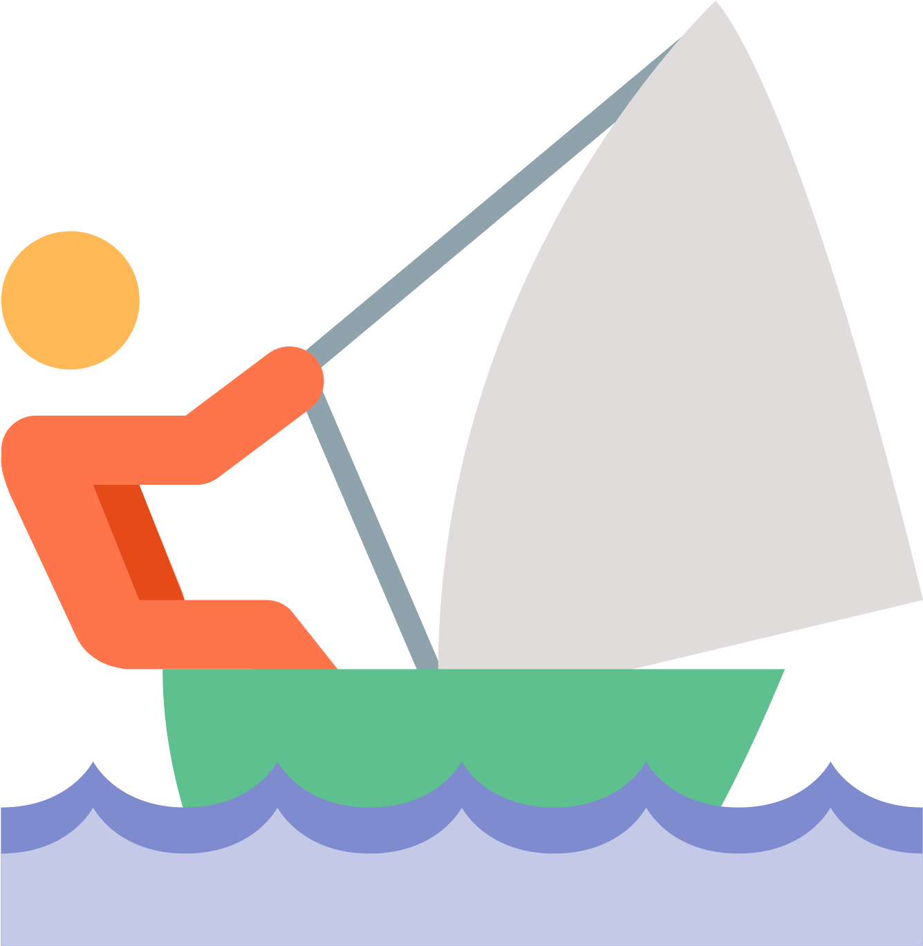 News Dal Windsurfing Club - Segeln Icon (1600x1600)