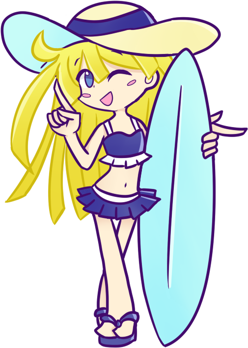 Summertime Witch By Risukumakun - Sega (700x800)