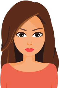Office Manager - Sad Woman Cartoon Gif (400x400)