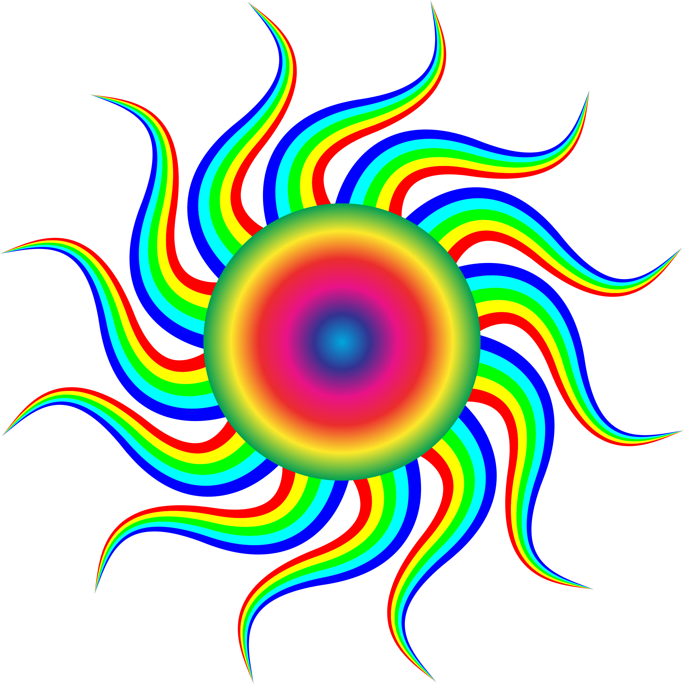 Big Image - Stylised Sun (2208x2208)