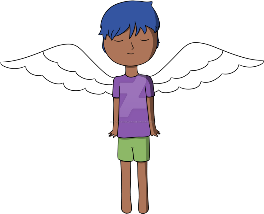 A Boy With Wings By Pantasticalcat - A Boy With Wings (894x894)