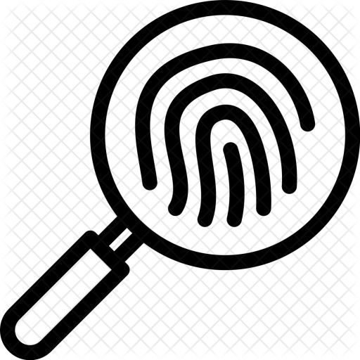 Fingerprints, Law, Crime, Judge, Court, Police Icon - Icon (512x512)