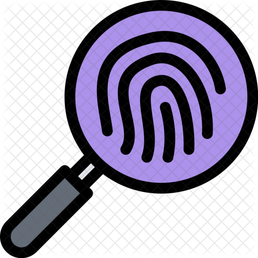 Fingerprints, Law, Crime, Judge, Court, Police Icon - Court (512x512)