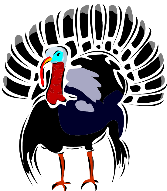 Thanksgiving Turkey - Thanksgiving Day (571x662)