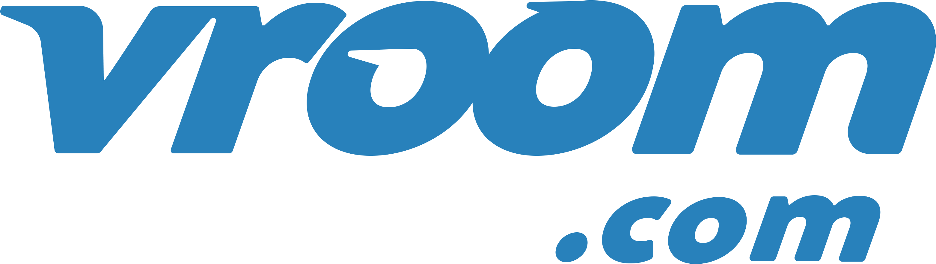 Vroom Launches First Ever Dynamic Virtual Reality Car - Circle (3333x1303)