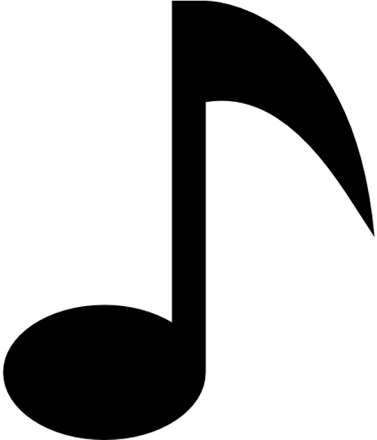 Musical Note Computer Icons Clip Art - Muzieknoot Tekening (2028x2400)