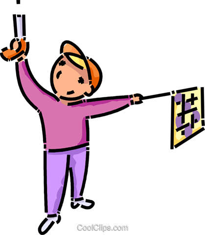 Boy Starting A Race Royalty Free Vector Clip Art Illustration - Boy Starting A Race Royalty Free Vector Clip Art Illustration (419x480)