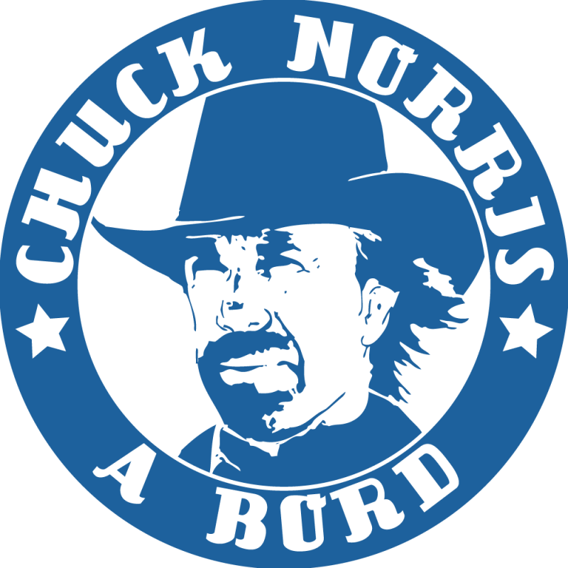 Chuck Norris Approved Sticker Agrandir L Image Chuck - Shrewsbury Town Football Club Logo (800x800)