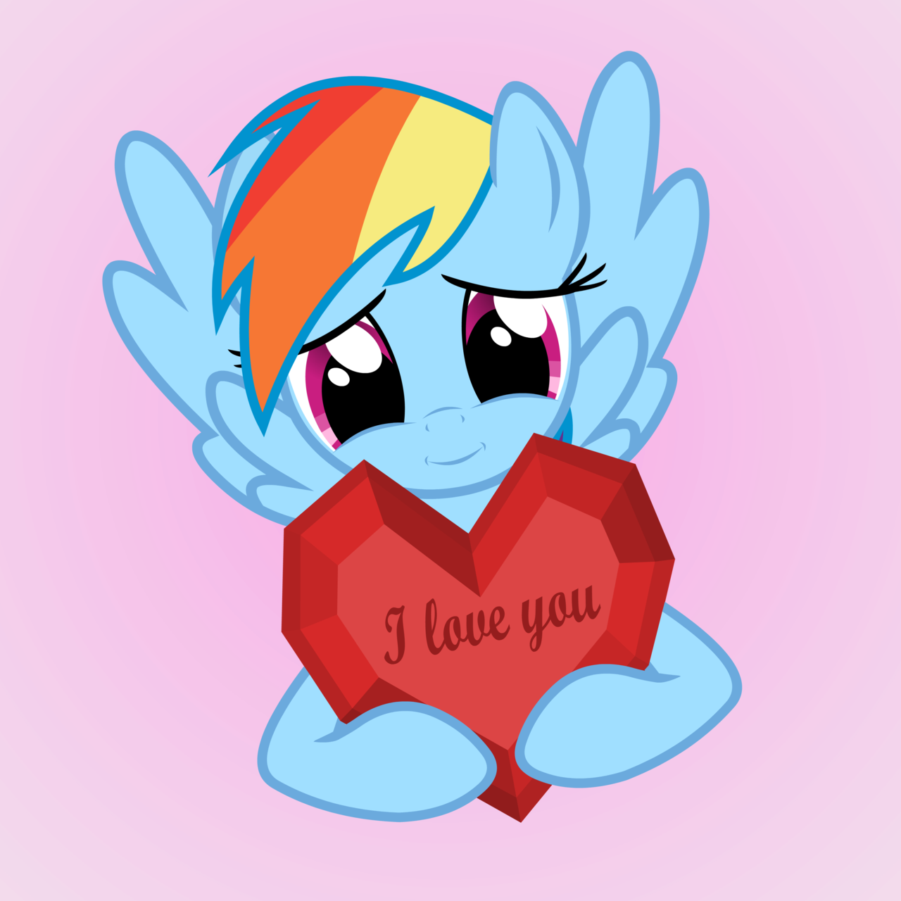 J Love Yau Pinkie Pie My Little Pony - Little Pony Friendship Is Magic (1280x1280)