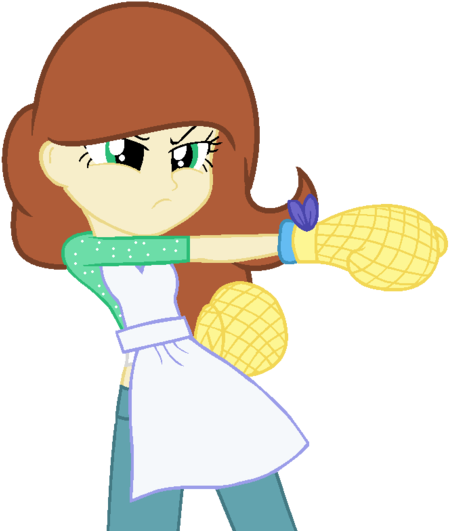 Mlp Brownie Paw Is Ready To Fight By Xxbrowniepawxx - Cartoon (1024x585)