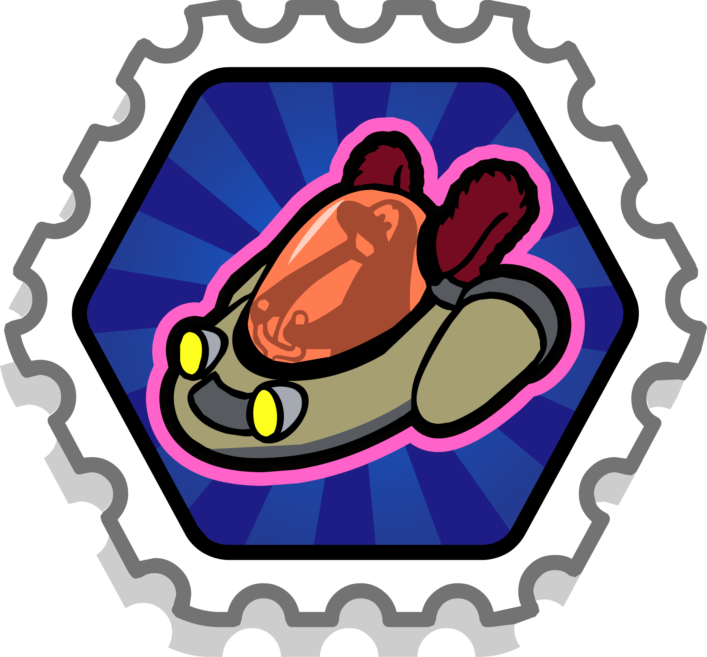 Information - Club Penguin System Defender Stamps (2452x2279)