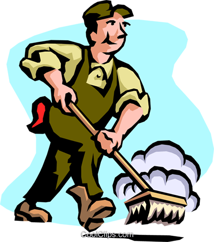 Road Sweeper Clipart 2 By Thomas - Keep Yourself Clean And Neat (425x480)