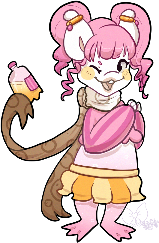 #134 Kryptox W/m - Cartoon (573x826)