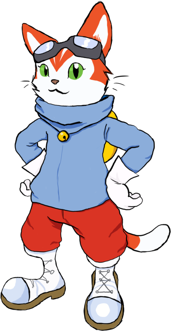 Blinx The Time Sweeper By Kimmorz - Cartoon (690x1157)