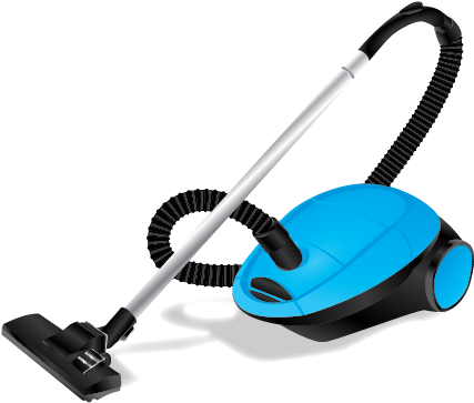 Blue Vacuum Cleaner - Vacuum Png (512x512)