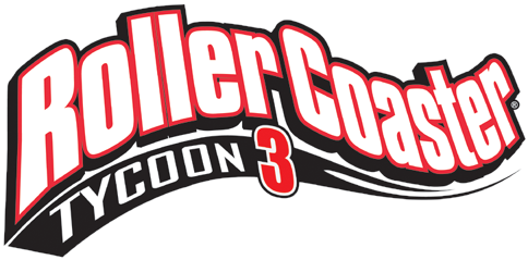 Rollercoaster Tycoon - Roller Coaster Tycoon 3 Logo (490x250)