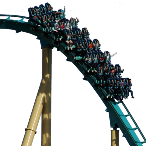 Roller Coaster - Real Roller Coaster Png (480x480)