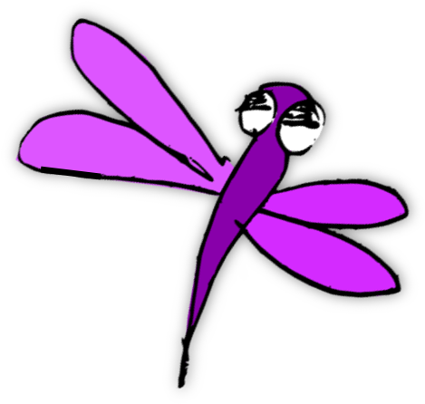Clip Art Dragonflies Clipartsco - Libelle Png (472x466)